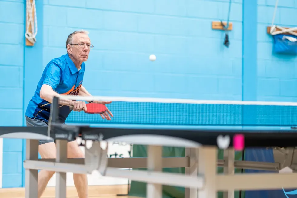 Table tennis at Aberdeen Sports Village