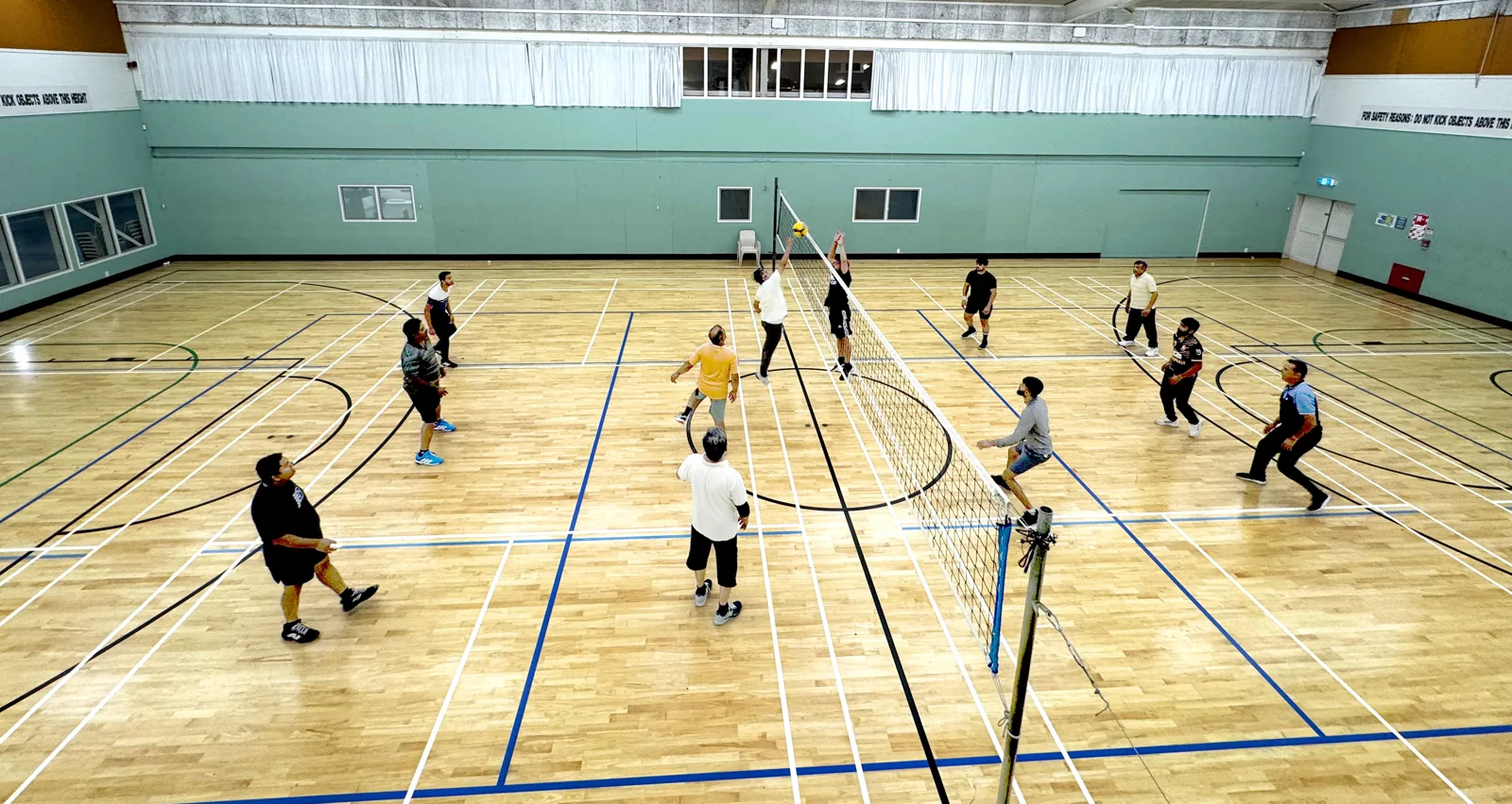 Stadium in use at Lynfield Youth and Leisure Centre