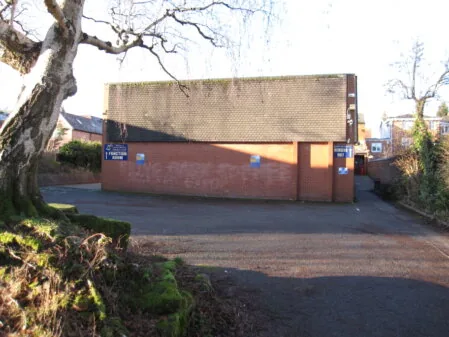 Building photo: the Kings Heath squash court building