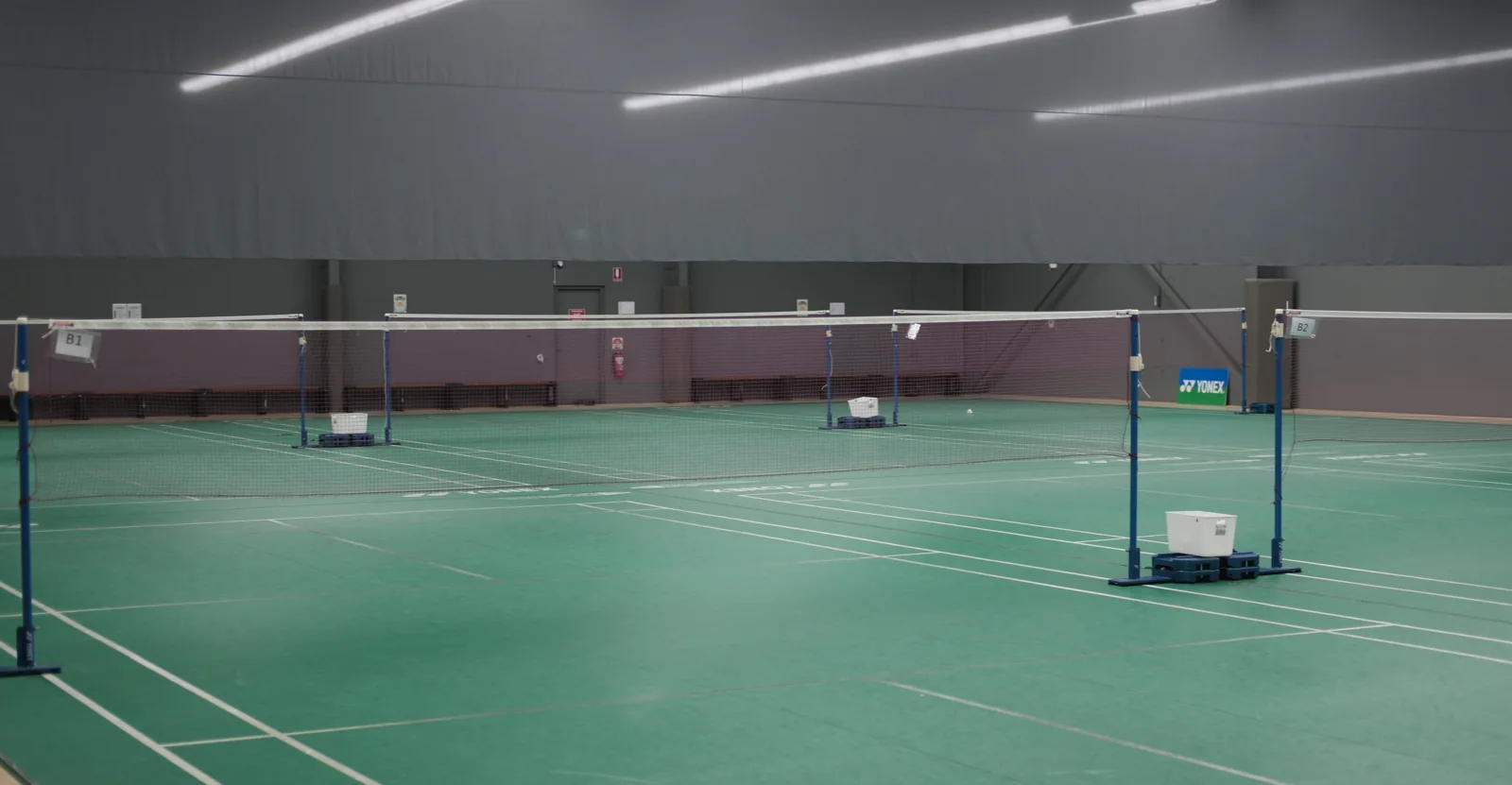 Badminton courts at IBC Coopers Plains