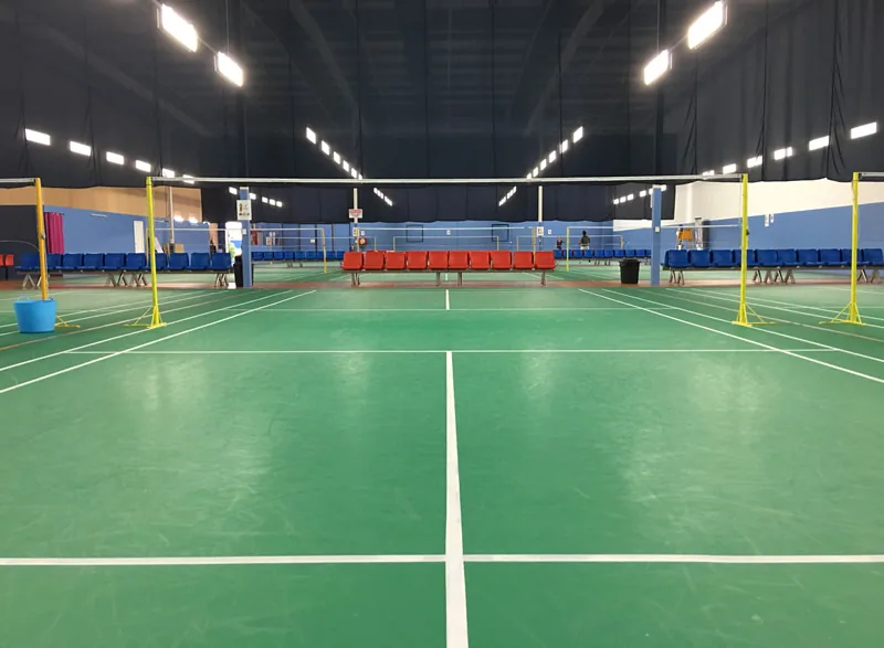 Badminton courts at Sky Badminton Centre