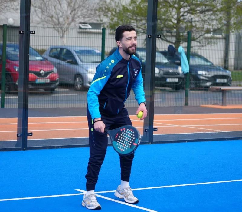 Padel court at dlr Leisure Meadowbrook