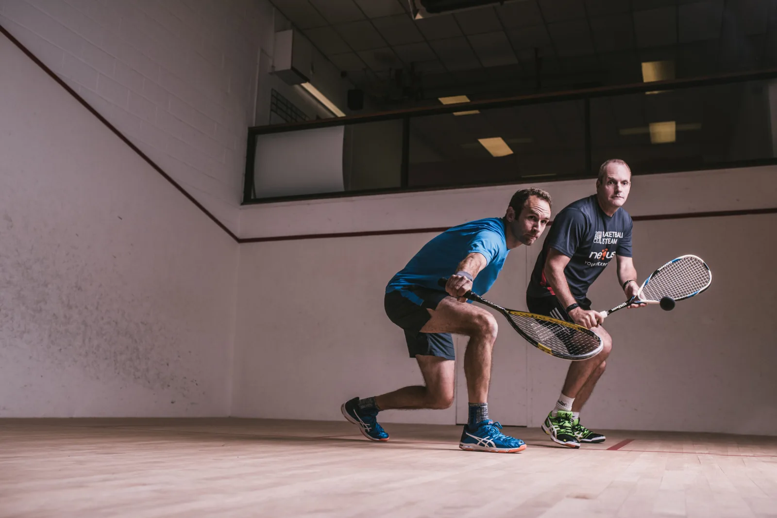 Players on a court at Exeter Golf & Country Club