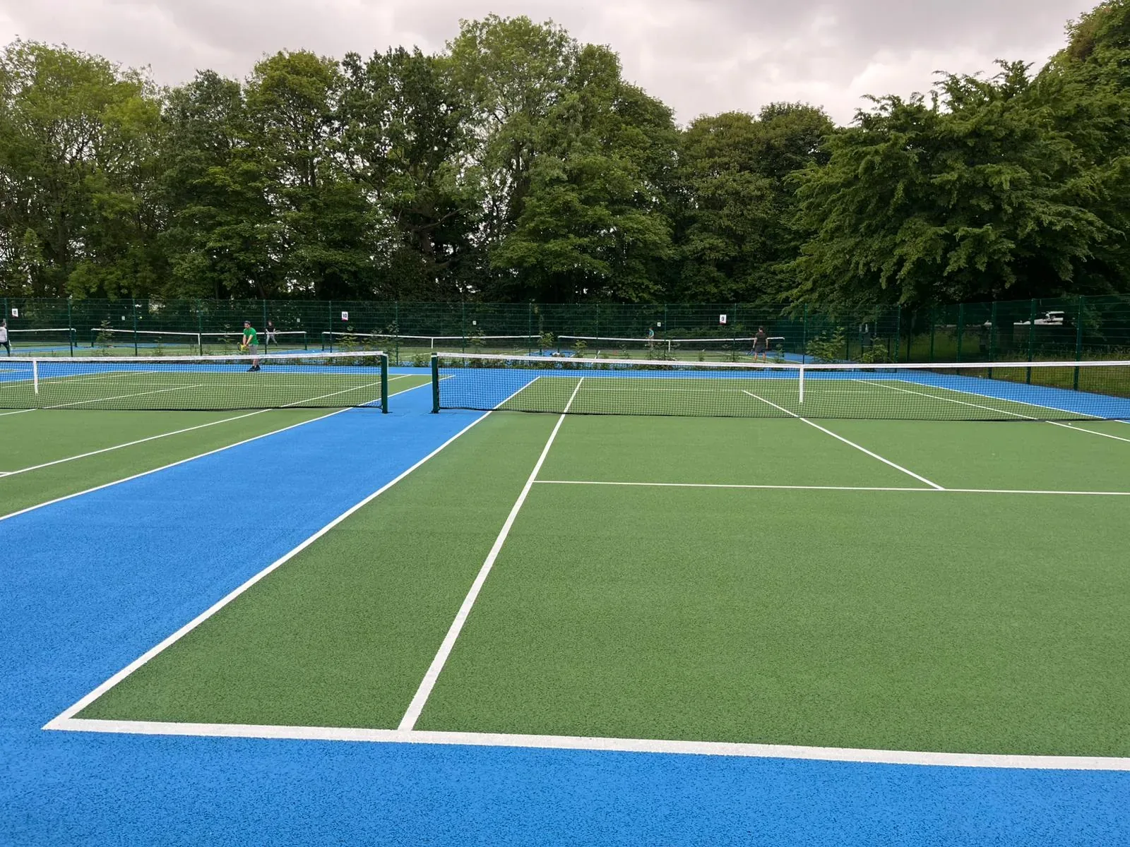 Hard courts at Roundhay Park