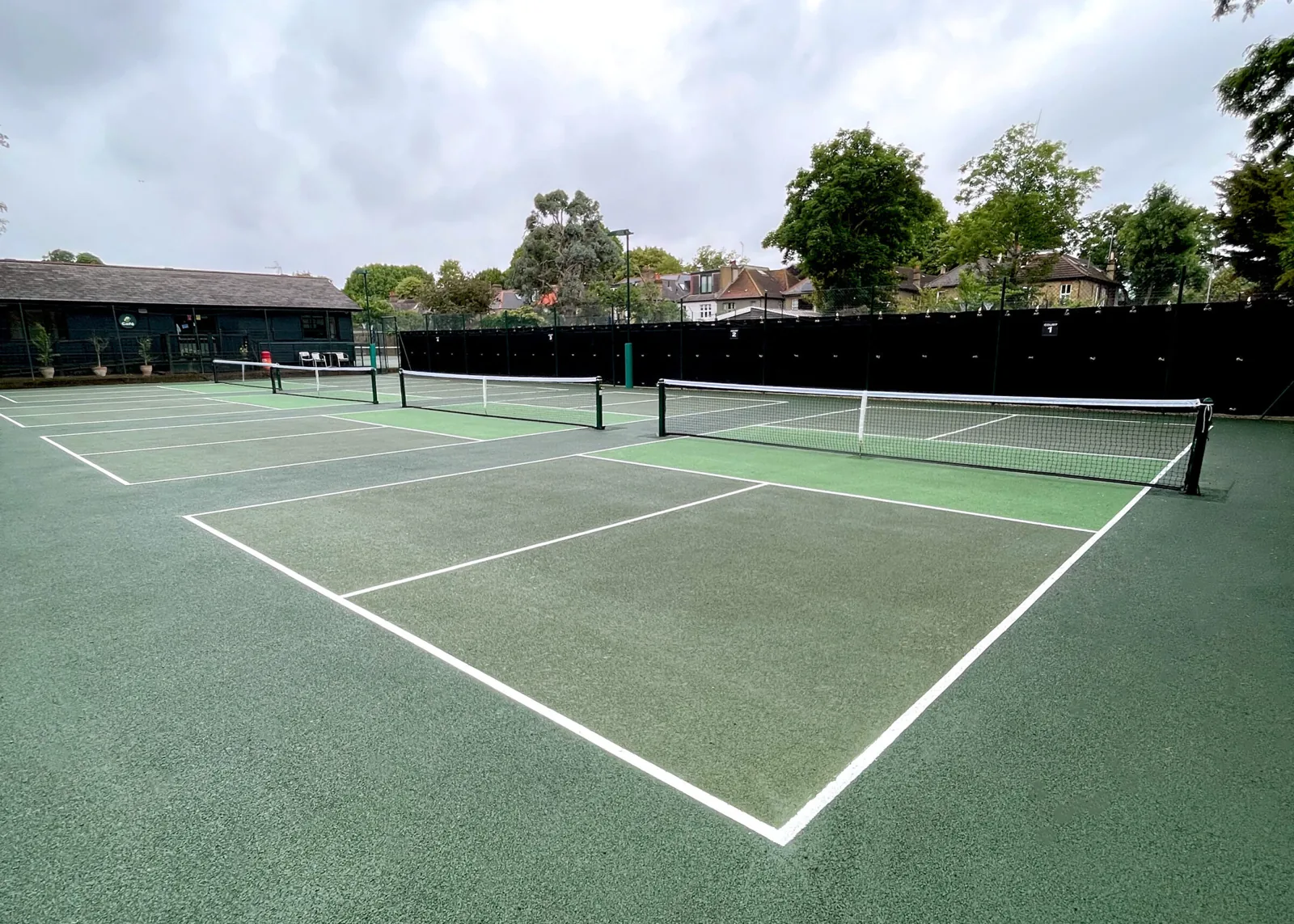 Outdoor pickleball courts at Park Sports Chiswick