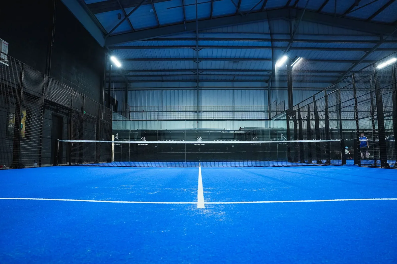 Indoor padel courts at Padel Up Tyneside