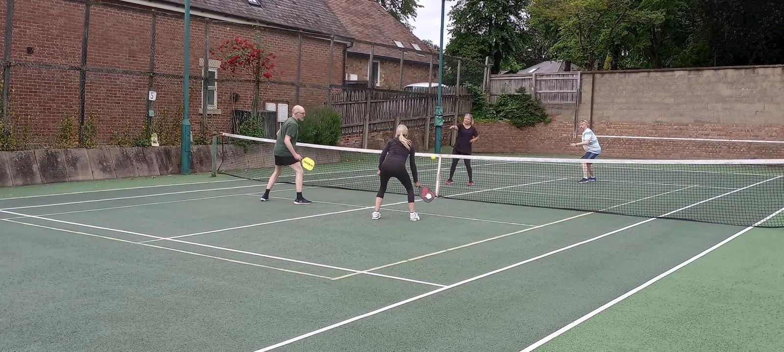 Pickleball on the courts at Magdala Lawn Tennis Club