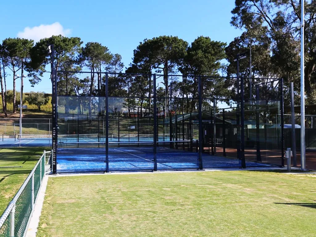 Padel court 2 at Padel West, Melville