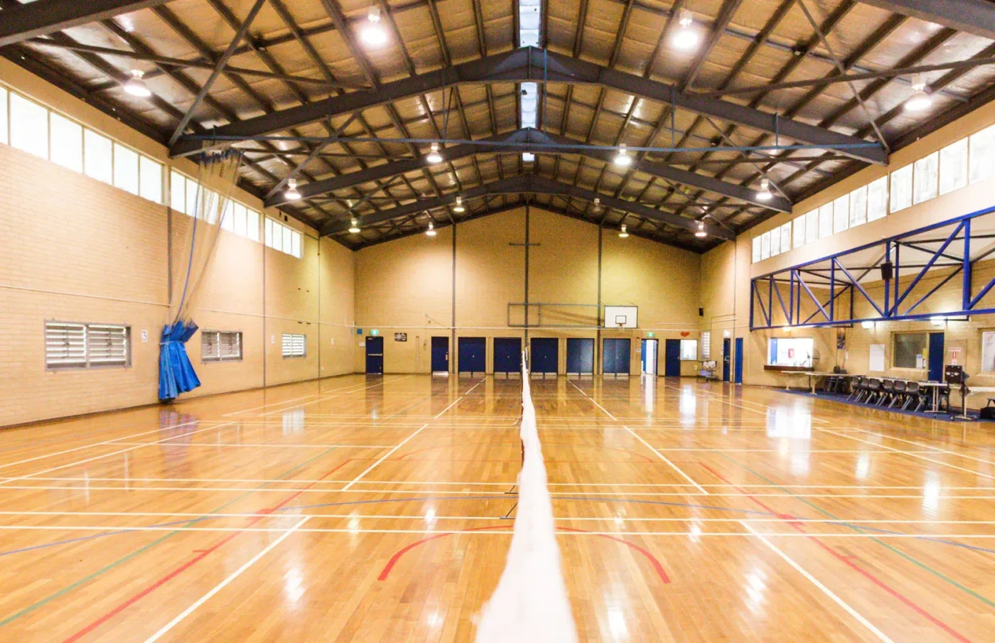 Indoor court at Samson Recreation Centre