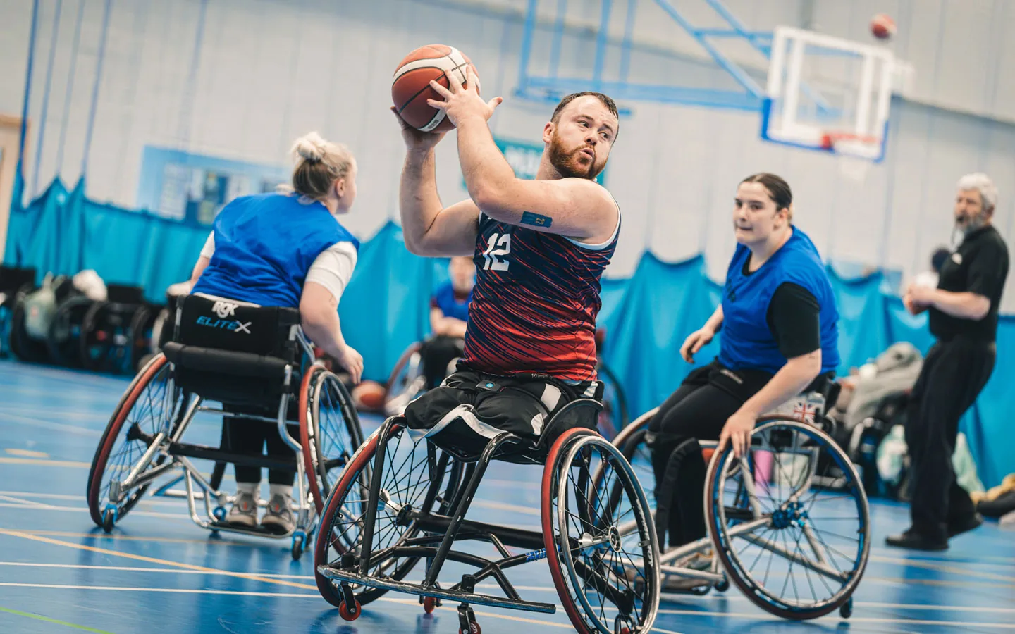 Sports hall at Marjon Sport & Health