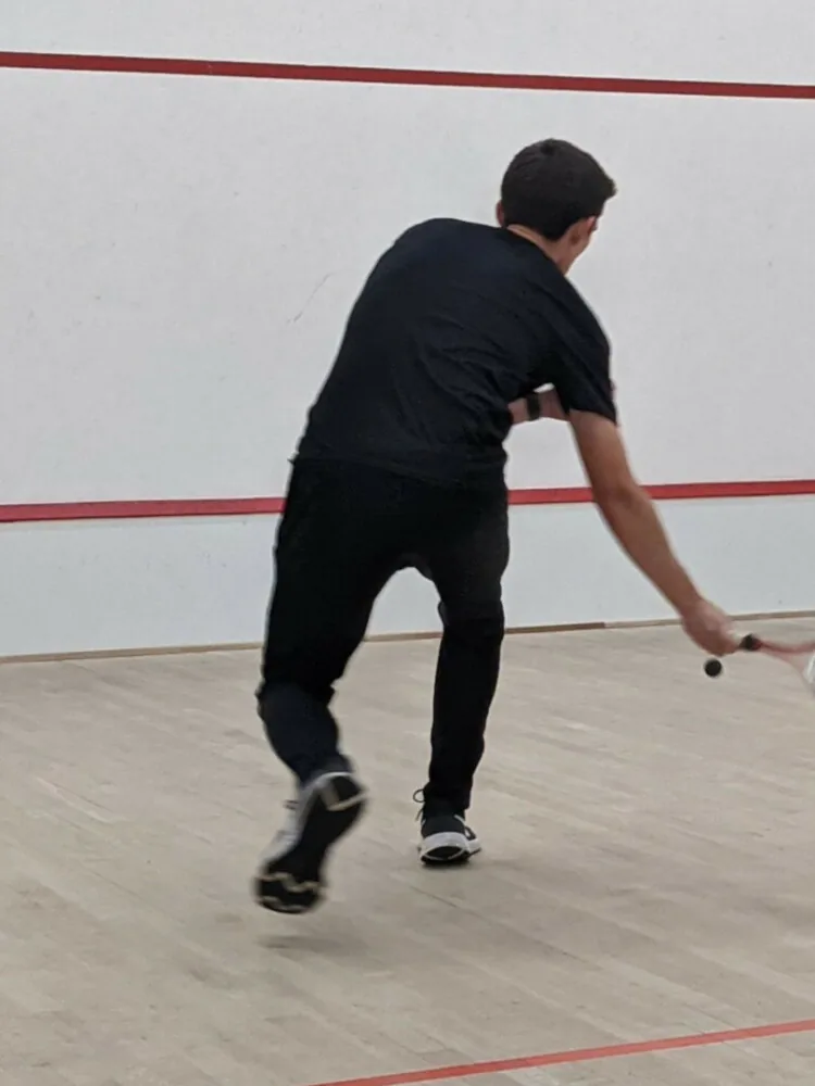 Squash court at the SportsPark