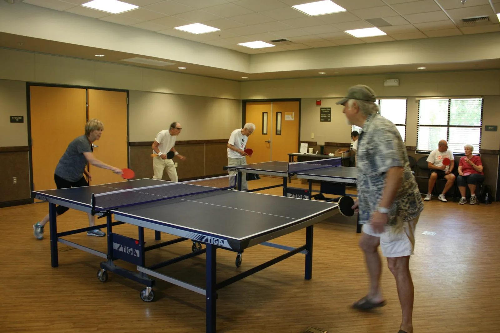 Swanston Community Center ping pong