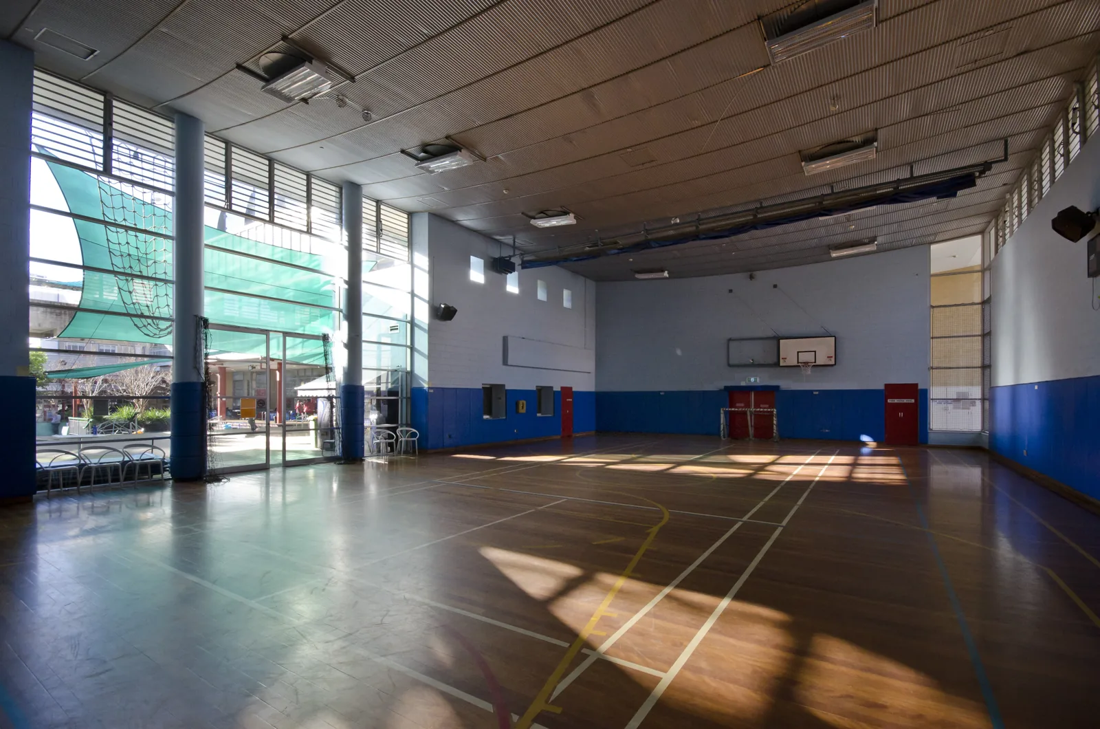 Indoor court at Ultimo Community Centre