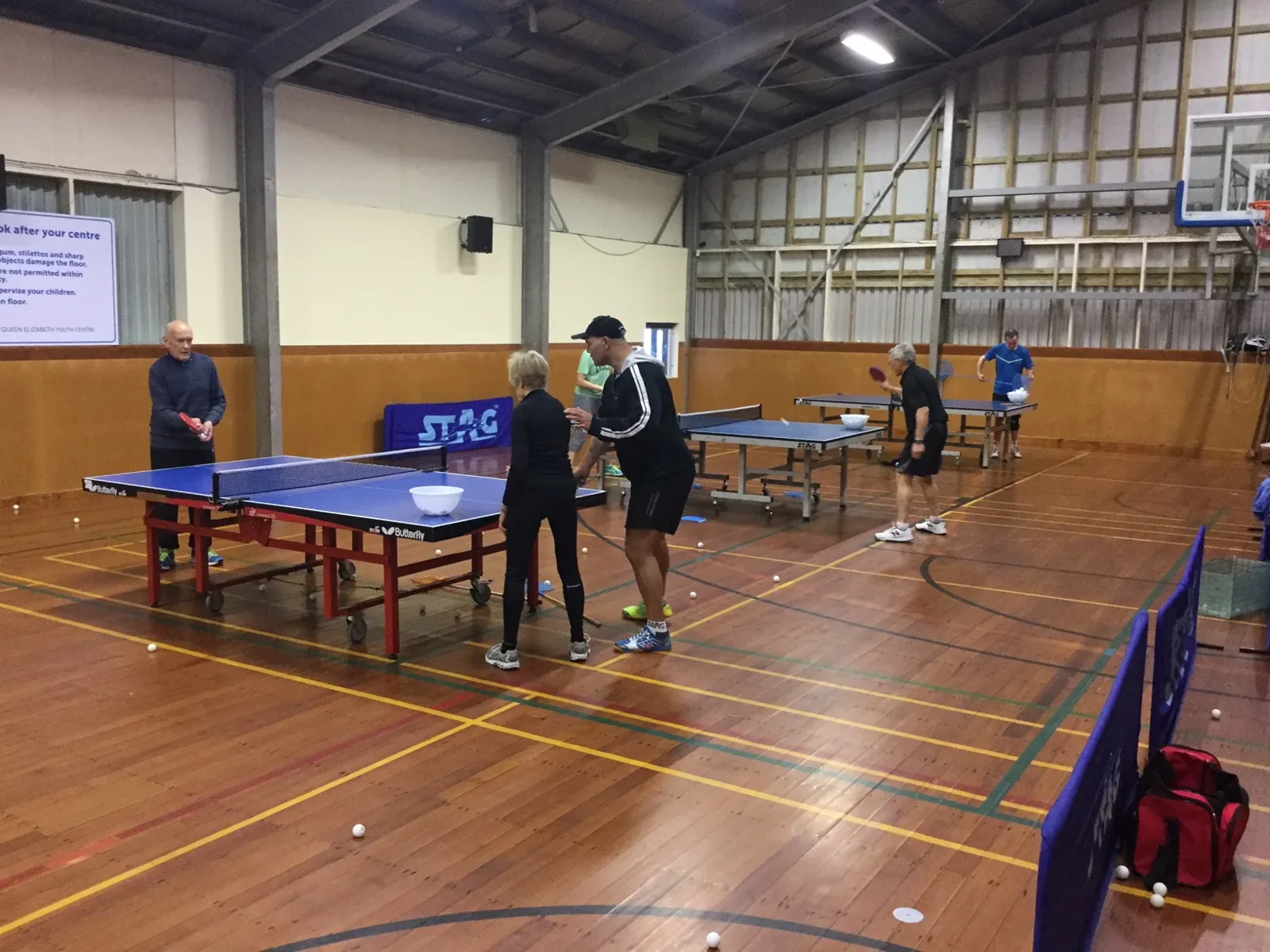Social doubles at Table Tennis Tauranga