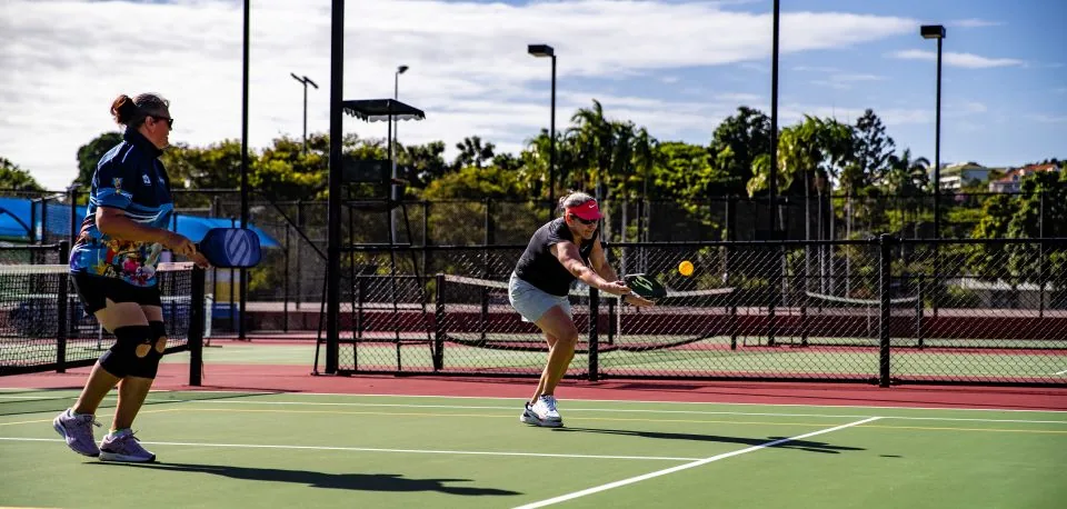 Pickleball doubles at Tennis Townsville