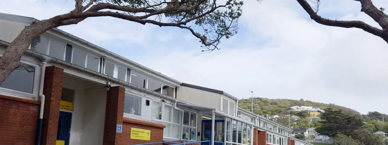 Building photo: Nairnville Recreation Centre, from the council's video tour (cropped)