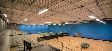 Sports hall at York Leisure Centre